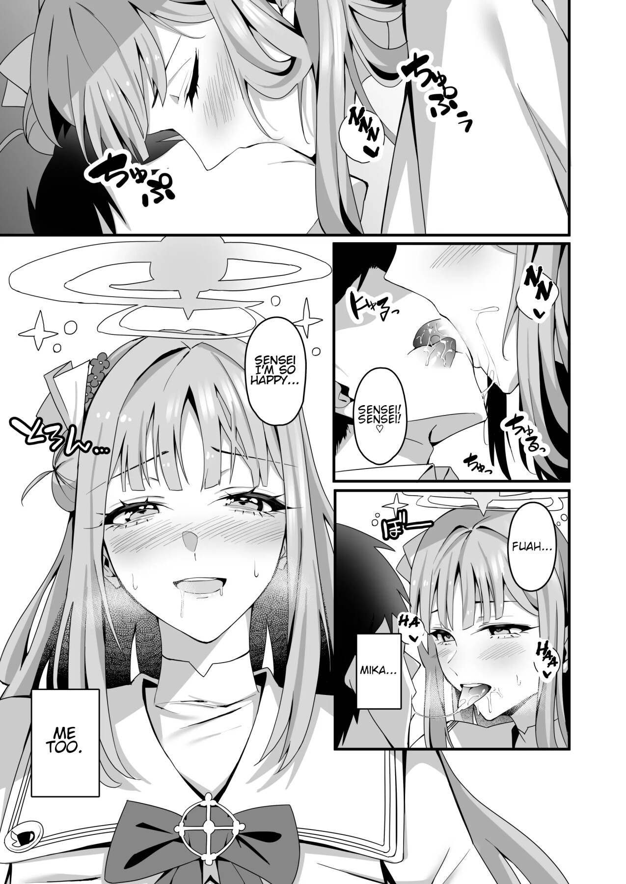 Hentai Manga Comic-A book about happy loving sex with Mika and impregnation. | Lovey Dovey Impregnation Sex With Mika!-Read-6